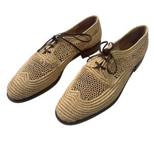 Robert Clergerie JAPAILE2 Woven Raffia Women’s Shoes US 11/EU 41 New in Box